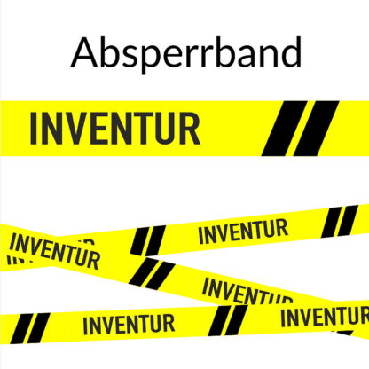 Absperrband Inventur Harold GmbH