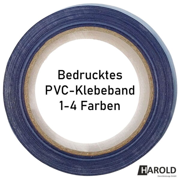 PVC-Klebeband farbig bedruckt Logodruck